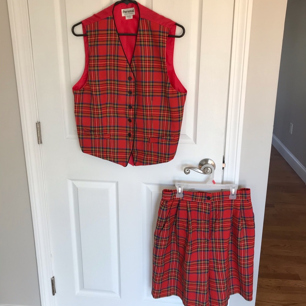 Dressy short and vest set
